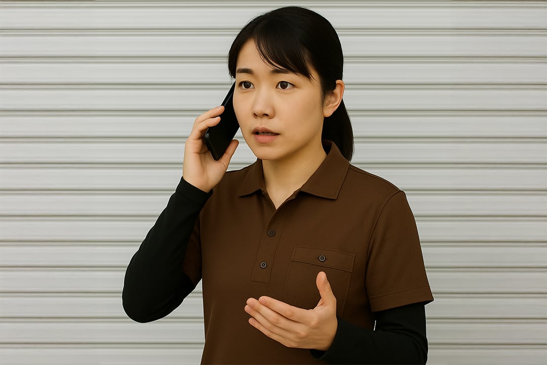 安否確認の様子