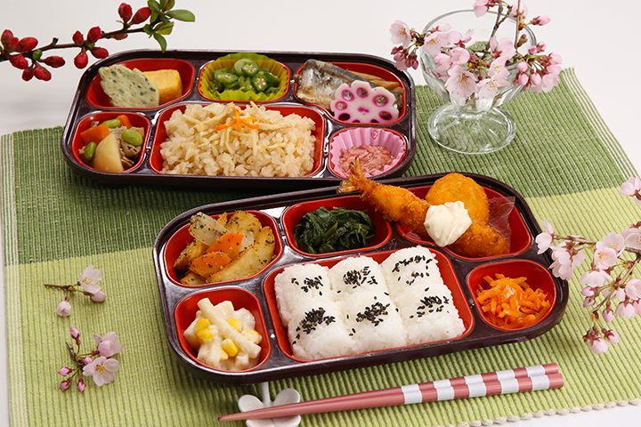 ご飯+5種の惣菜セット