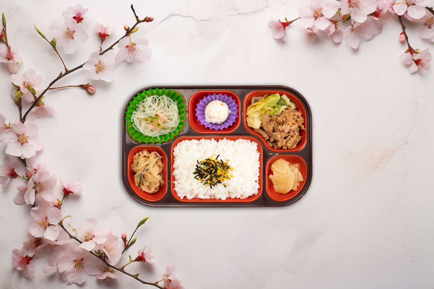 宅配御膳のスライダー画像